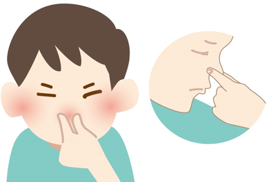 正确的鼻腔止血方法